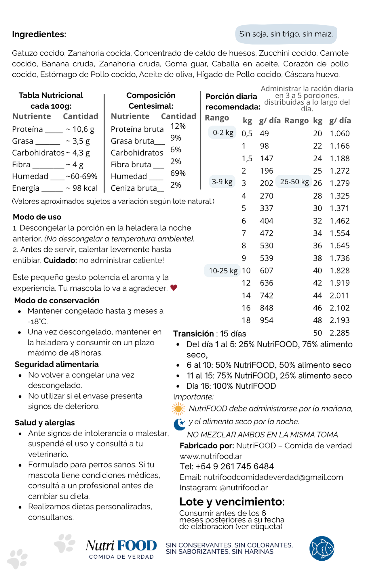 NutriFOOD Pescado