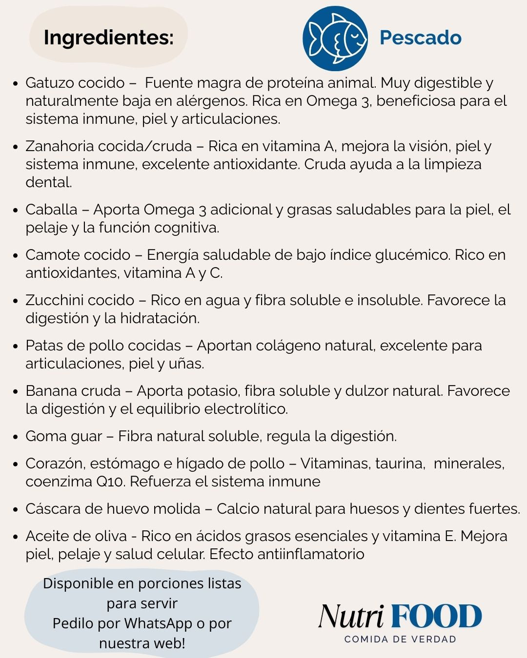 NutriFOOD Pescado