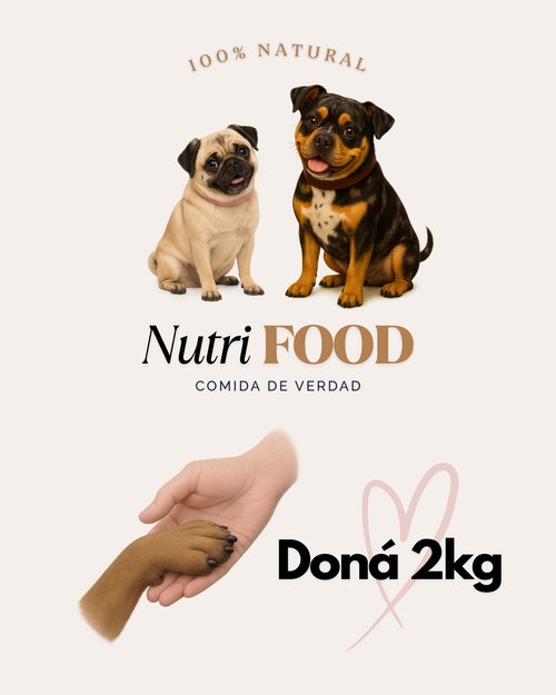 Doná 2 kg de NutriFOOD